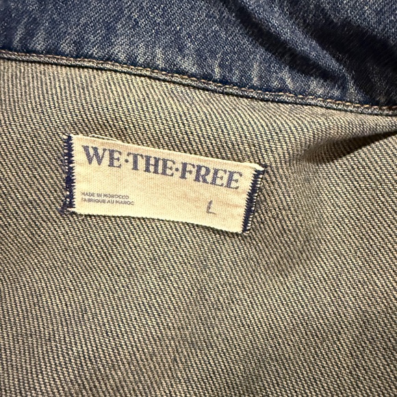 Free People Barrel Denim Jumpsuit - Picture 3 of 4